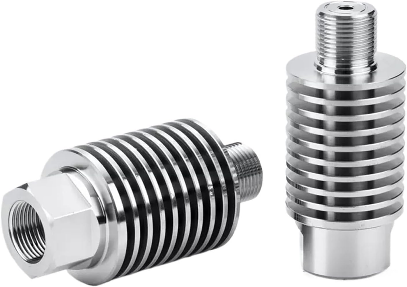 1Pcs 304 Stainless Steel Pressure Gauge Radiator(32-G1 4)