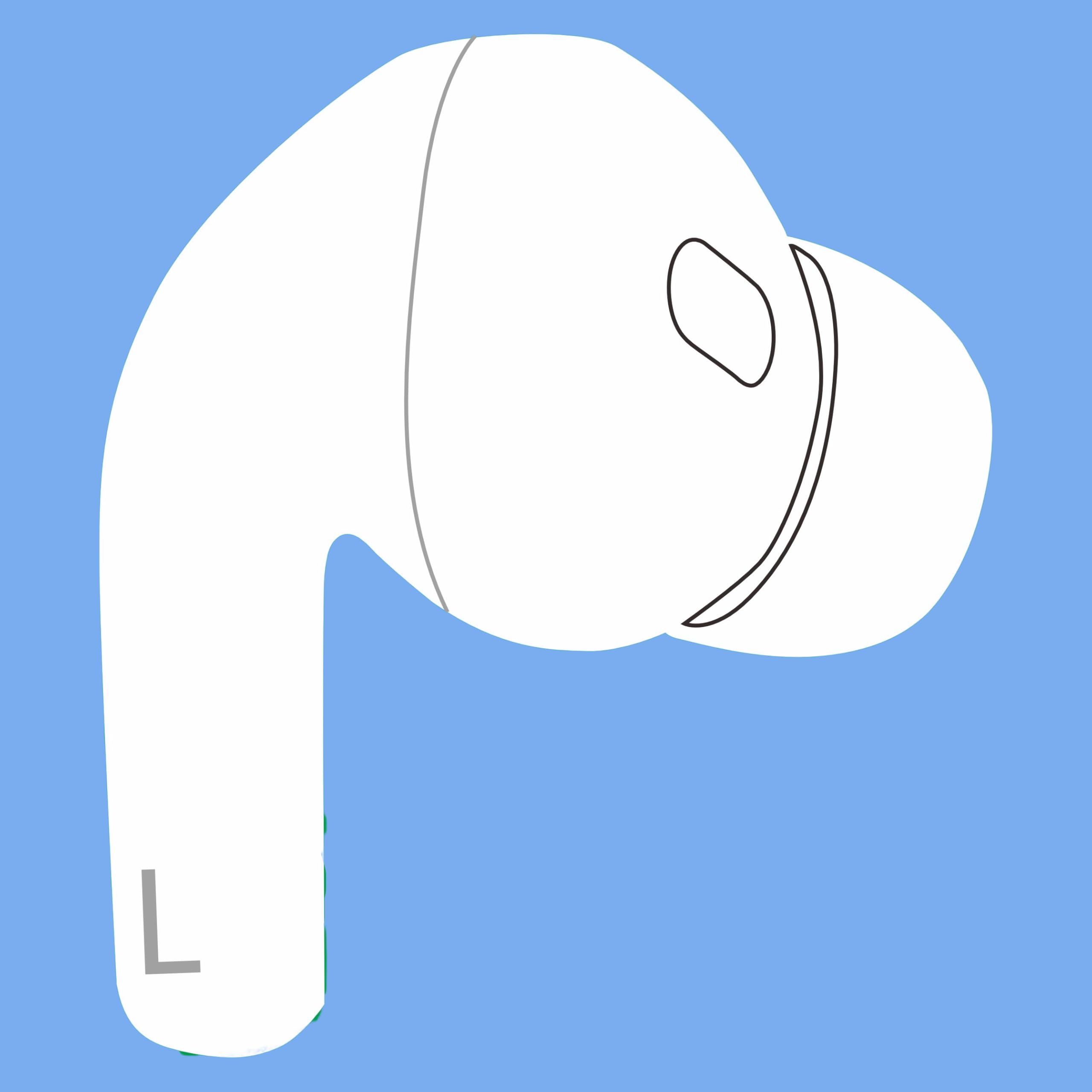 OEM Single Left Earbuds Replacement for Pod Pro (2nd Generation