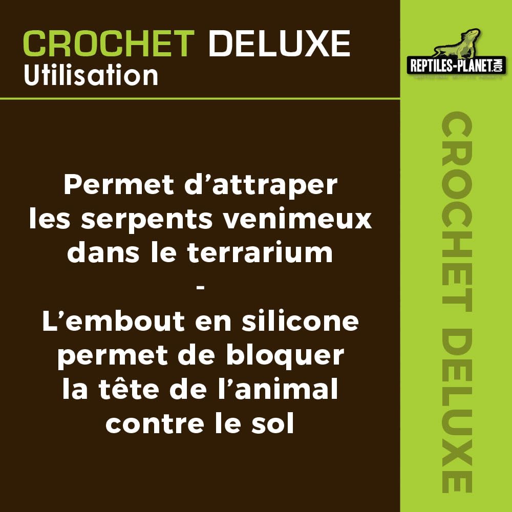 Reptiles Planet - Pinning Hook - Crochet pour Serpents Venimeux - 100 cm