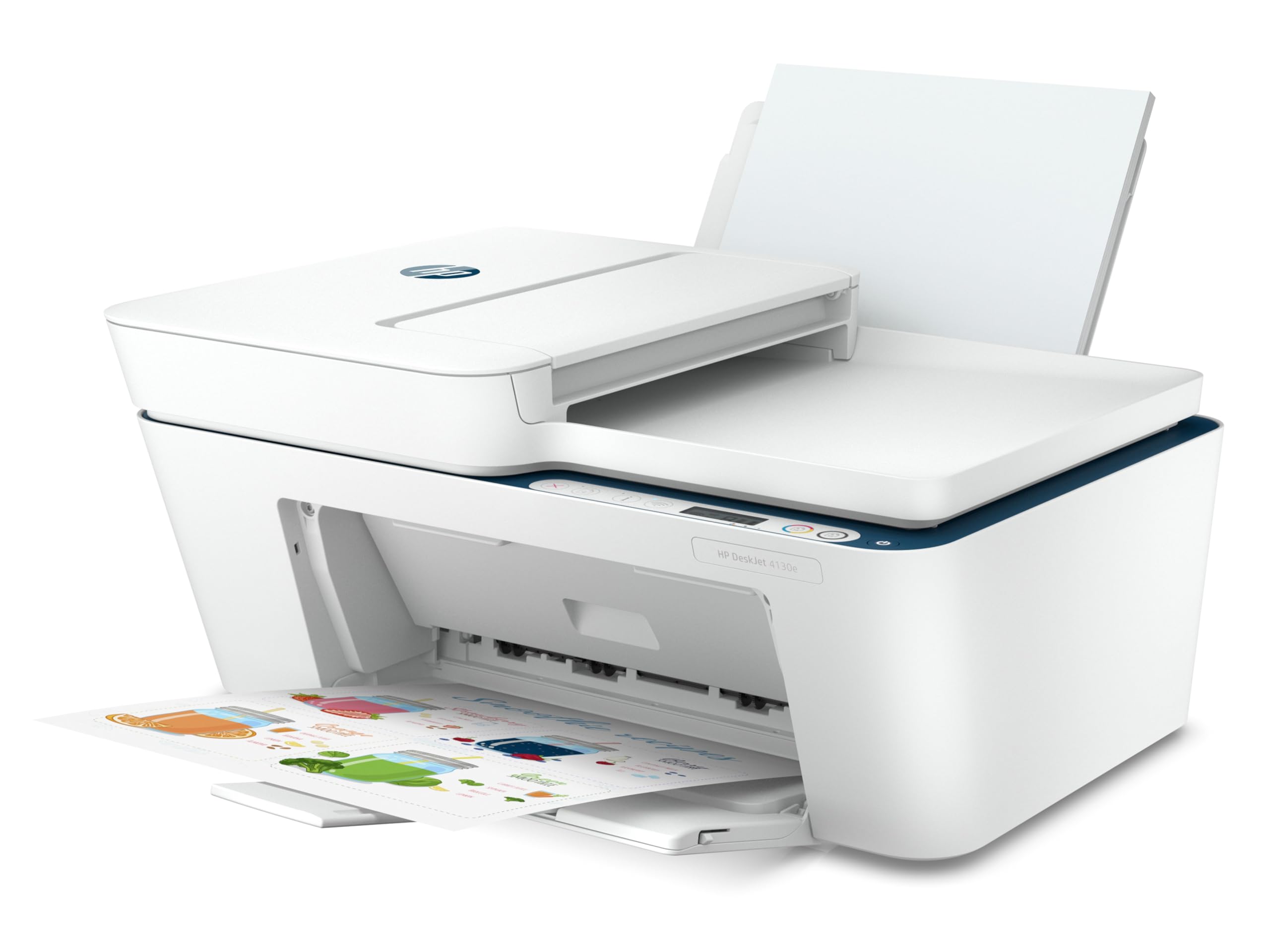 HP Deskjet 4130e Imprimante tout-en-un Jet d'encre couleur Copie Scan - 6 mois d'Instant ink inclus avec HP+