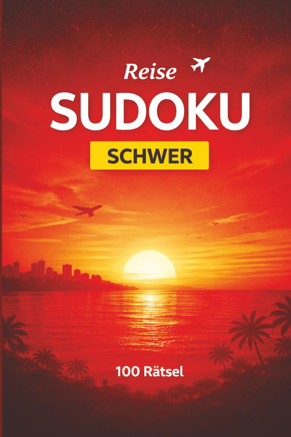Sudoku für Erwachsene - 100 schwere Rätsel: Reise Sudoku Buch - Logikrätsel zur Entspannung und Konzentration