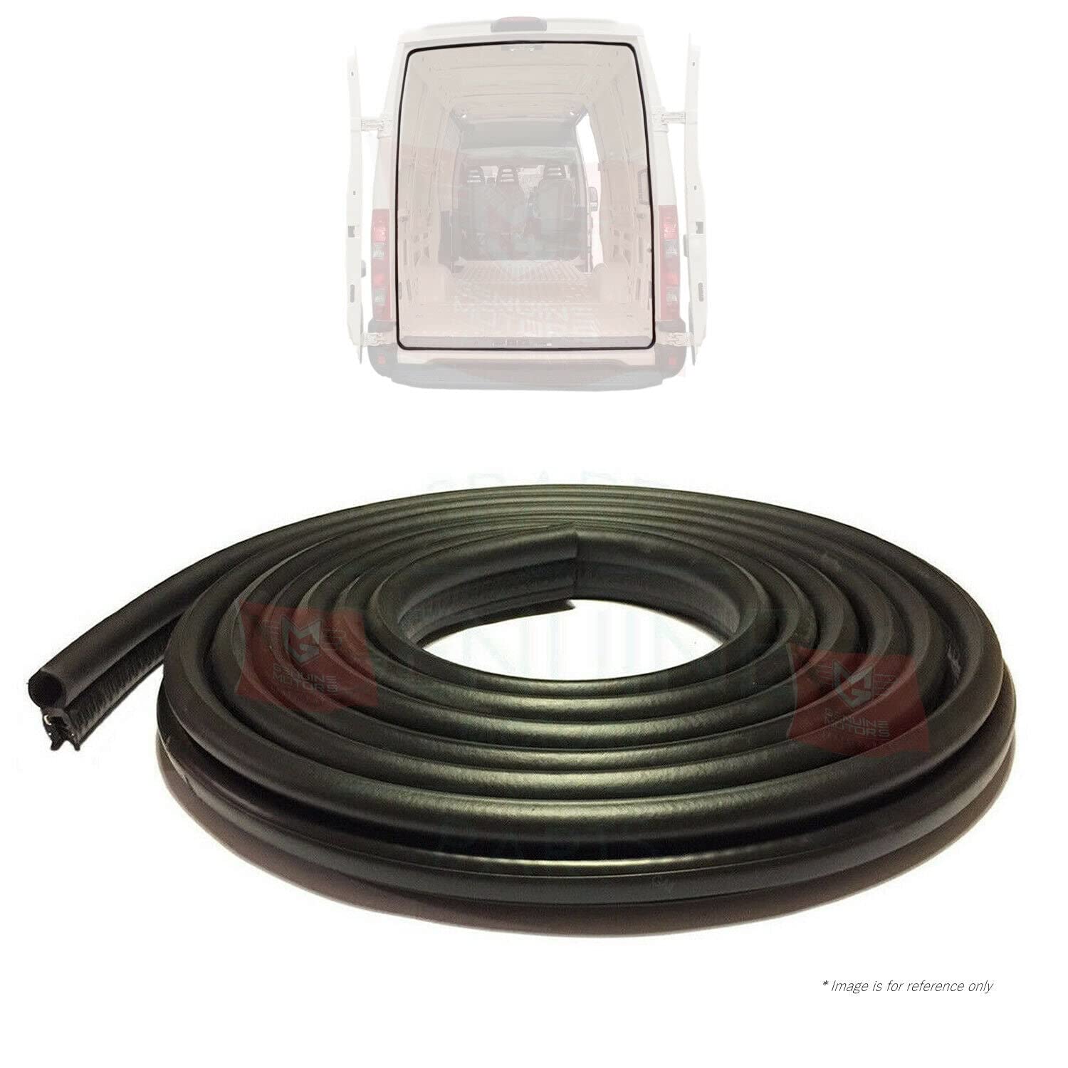 Guarnizione Auto Adesiva 3M, Profilo D 10x10mm, Insonorizzante Impermeabile Per Porte E Bagagliaio