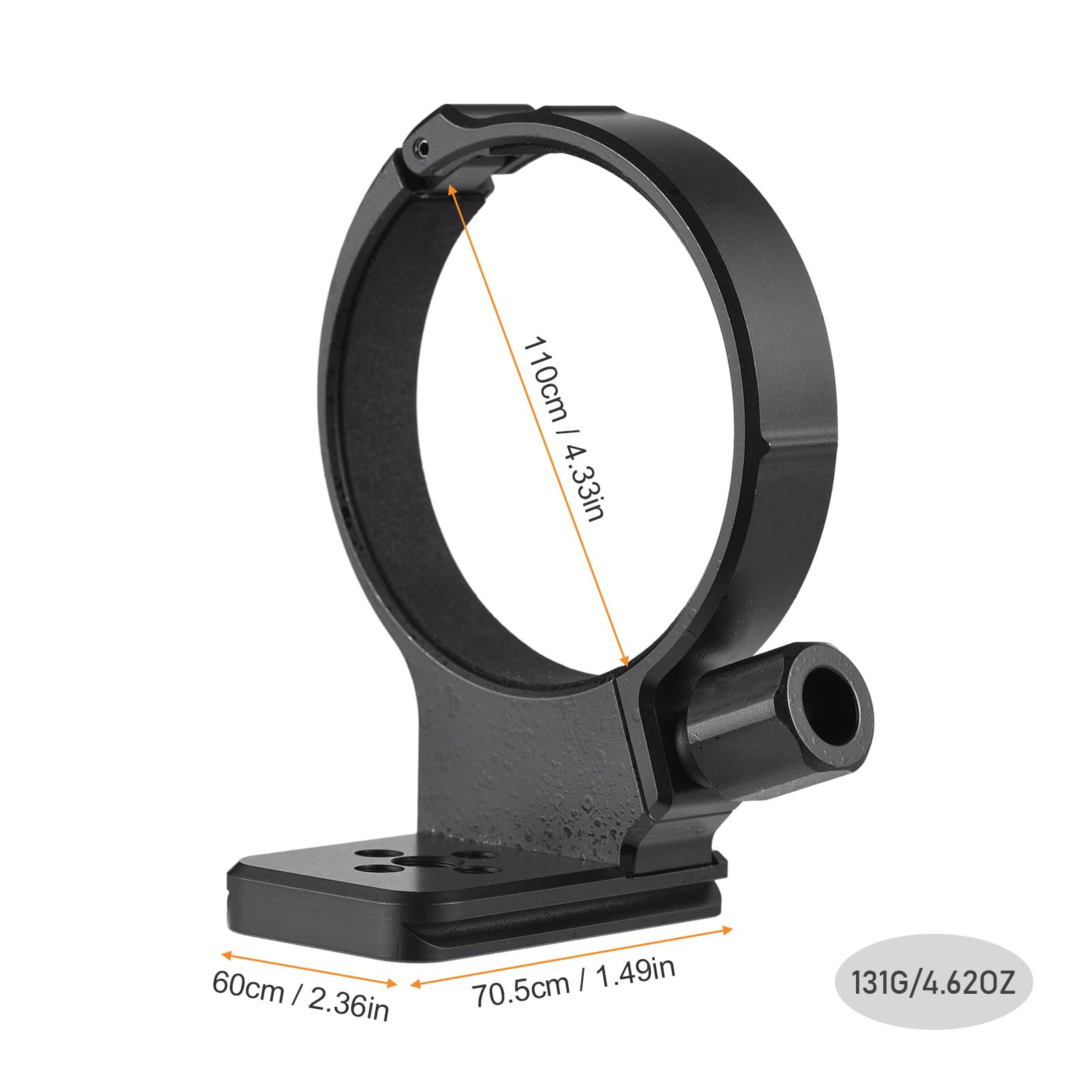 Amazon.co.jp: fangzi 三脚座リング 71mm 三脚マウントリング、60mm