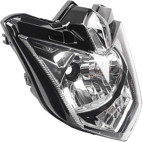Miniatura 2 de WYNMOTO Motocicleta delantero faro delantero montaje para Yamaha FZ-6R FZ6R 2009 2010 2011 2012 2013 2014 2015 ABS plástico delantero faro delantero