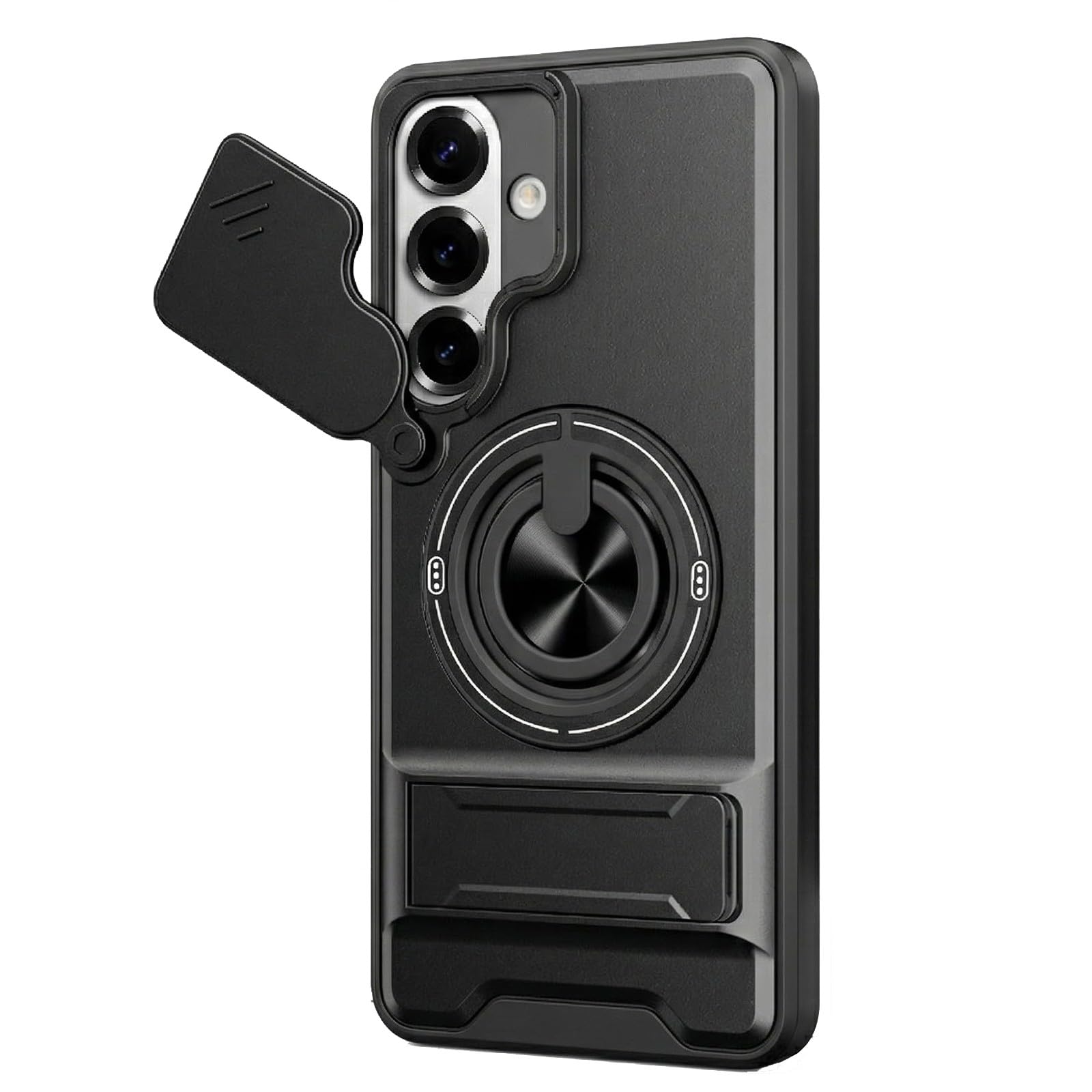Coque antichoc Samsung Galaxy A54 5G noire pour éviter les rayures sur l'objectif - 8