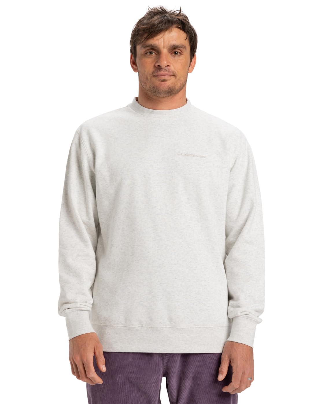 Quiksilver Fleece top SALT WATER CREW Men Grey XS