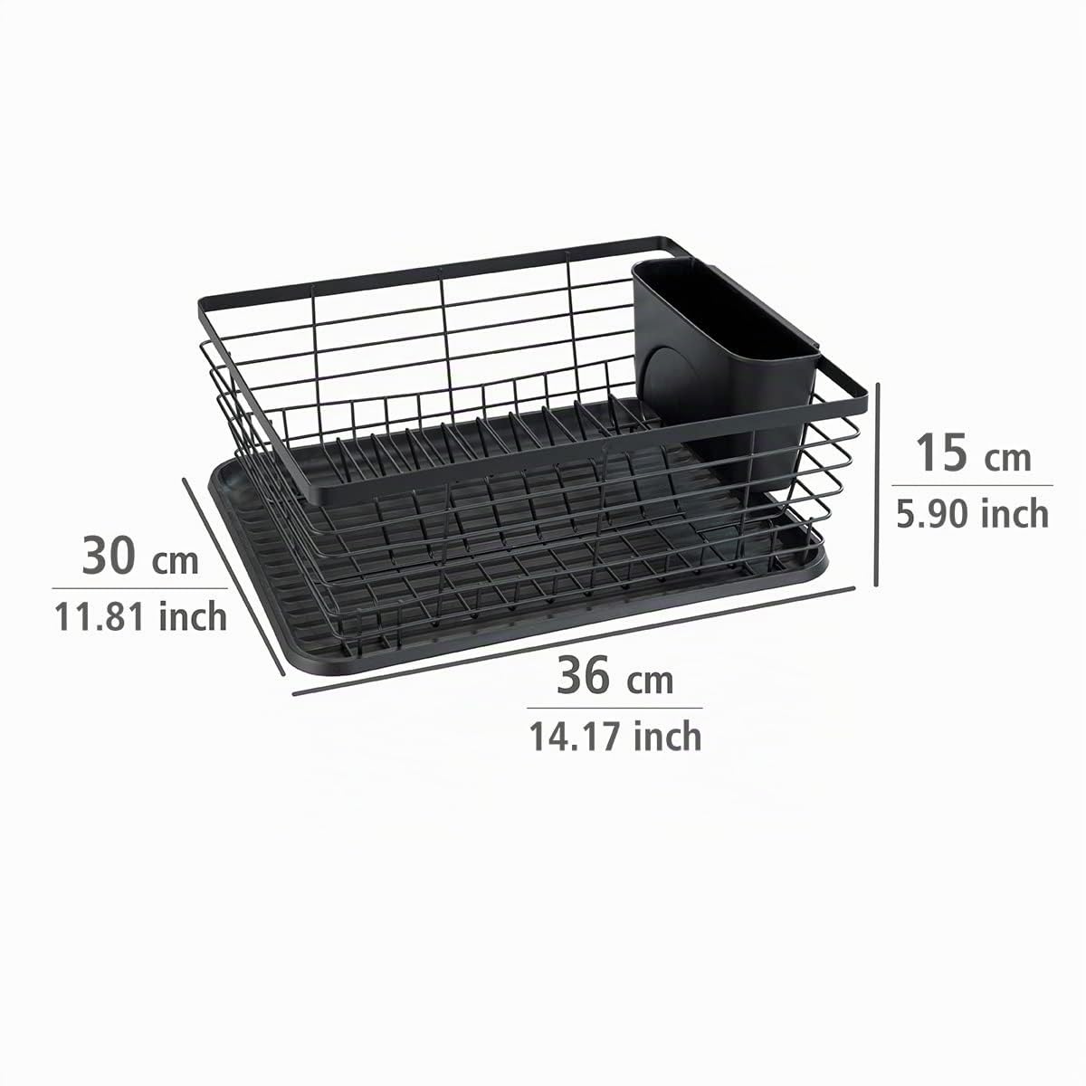 Geschirrabtropfer Drip Schwarz