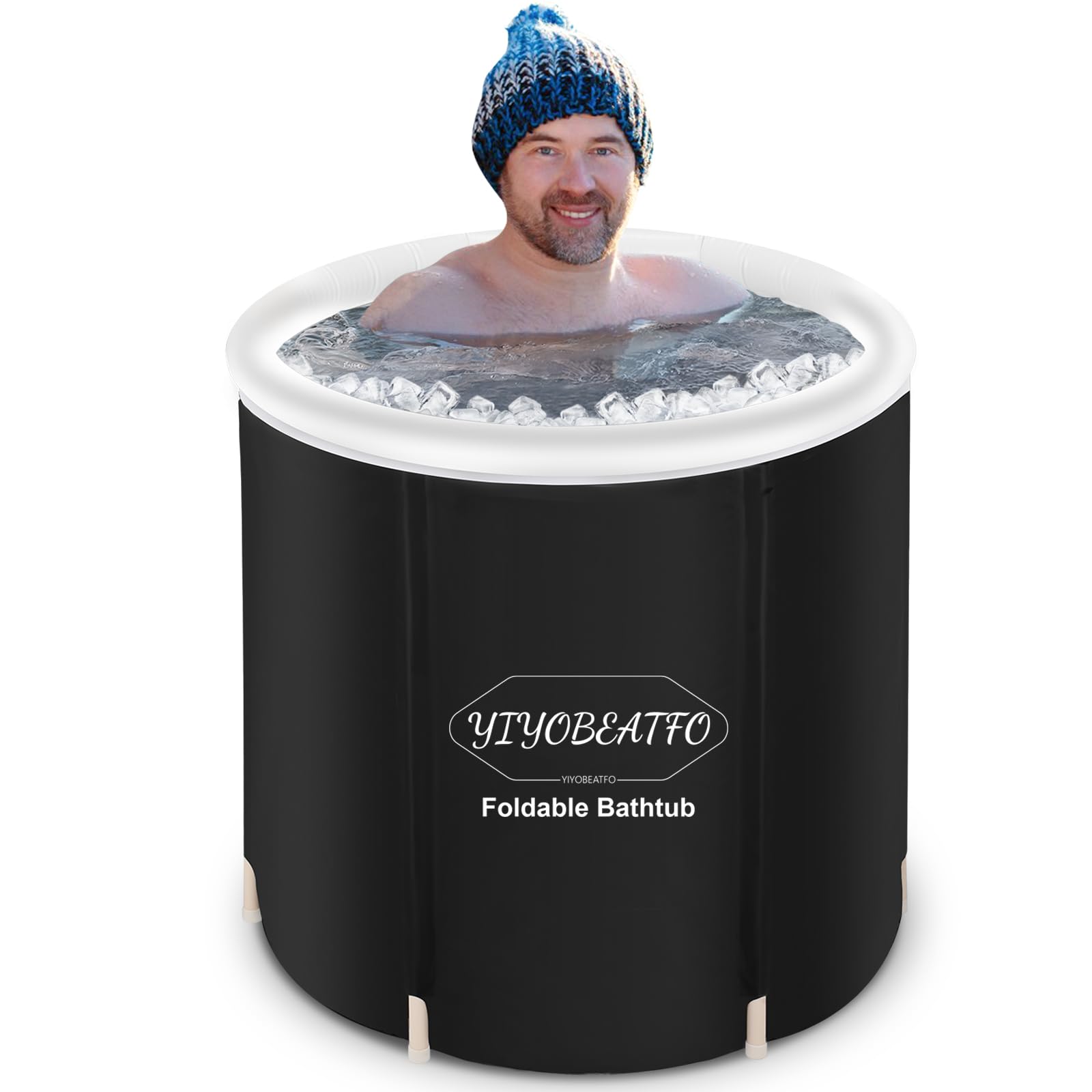Buy YIYOBEATFO Ice Bath Tub for Athletes, Foldable Cold Tub Outdoor