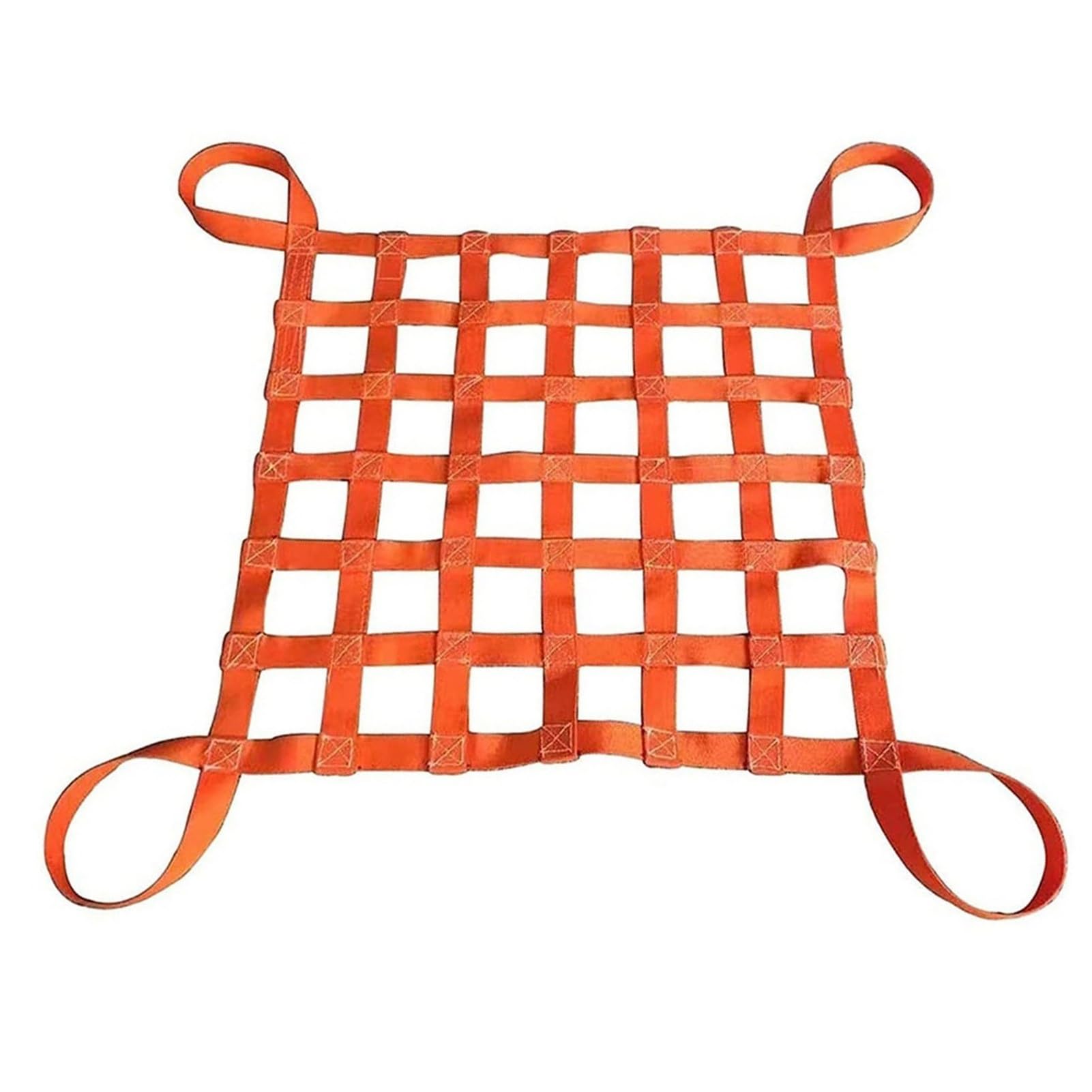 GDHKDDFL Nylon sling nets, Bungee Cargo Net, For Port, Freight, Construction Material Handling Straps, Load 0.3-3.5Ton(4 X 4M/Mesh 15cm/Load 2.5t)