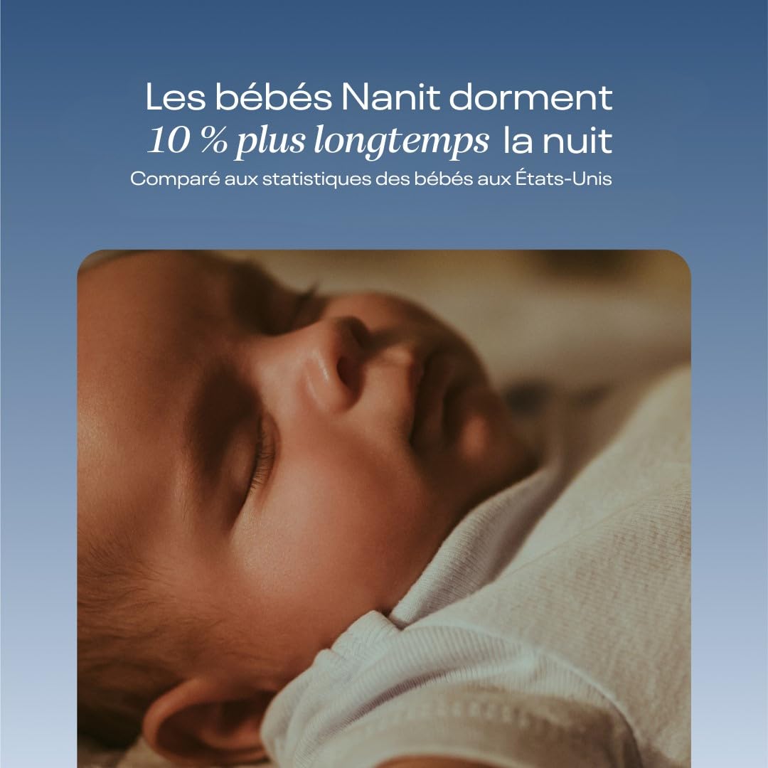 Nanit Pro Babyphone Caméra, Support et Bande - Caméra Bébé - 1080p Vidéo & Audio Bidirrectionnel - Blanc (Nanit Pro + Support au Sol)