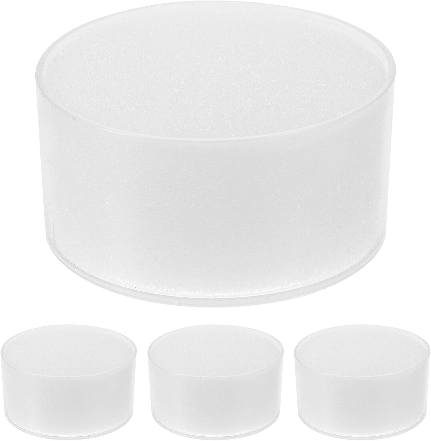 SEWACC 4Pcs Sponge Cup Moistener Finger Wet Moistener