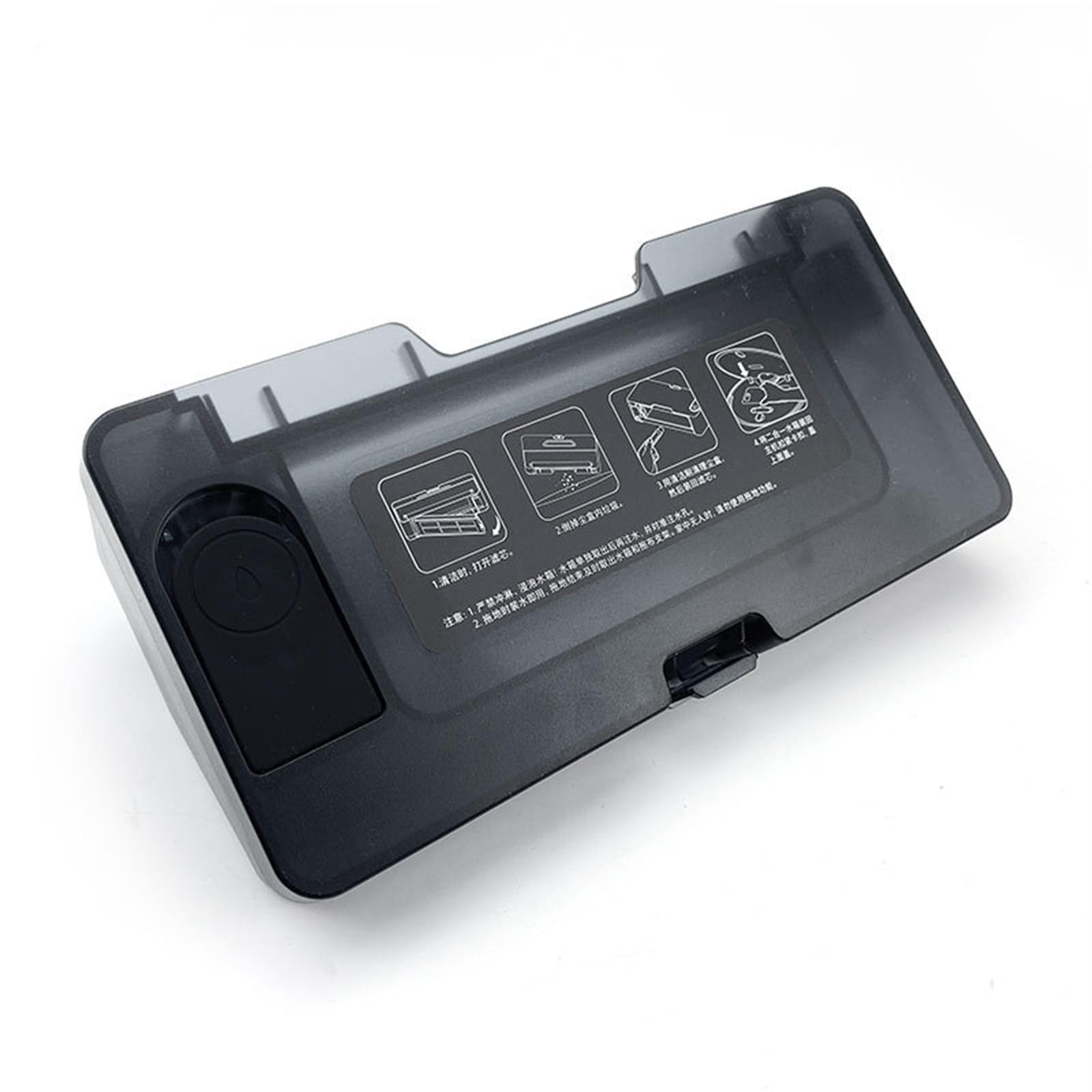For Xiaomi, Mijia STYTJ02YM MVXVC01-JG 2 en 1 tanque de agua accesorios for cajas de polvo con filtro Hepa piezas de Robot aspirador Caja para depósito de polvo con tanque de agua para aspirado