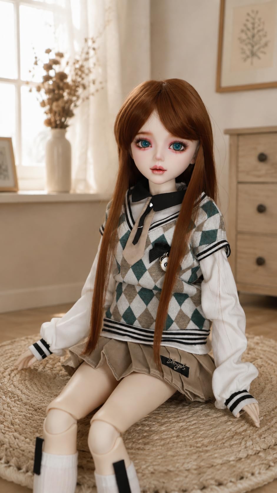 Amazon | VLEYAN 手描 球体関節人形 bjdドール BJDDoll 1/3 ドール