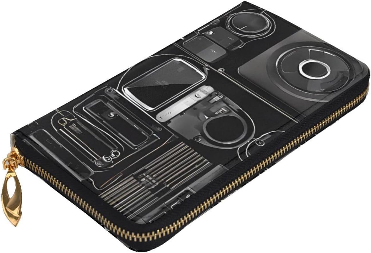 Game Video Gaming Patternfull Width Double-Sided Printed Long Wallet Is A Must-Have For Travel, Portable And Easy To Store In One