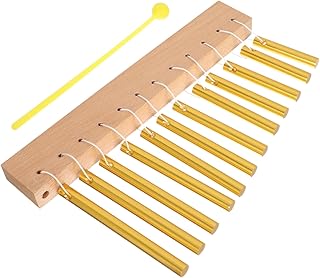 VICASKY 1 Conjunto De Música De Instrumento Orff Para Crianças Educacional Percussão De Mão Percussão Sino De Vento Sino De Vento Musical Crianças Instrumento Orff Instrumento Musical