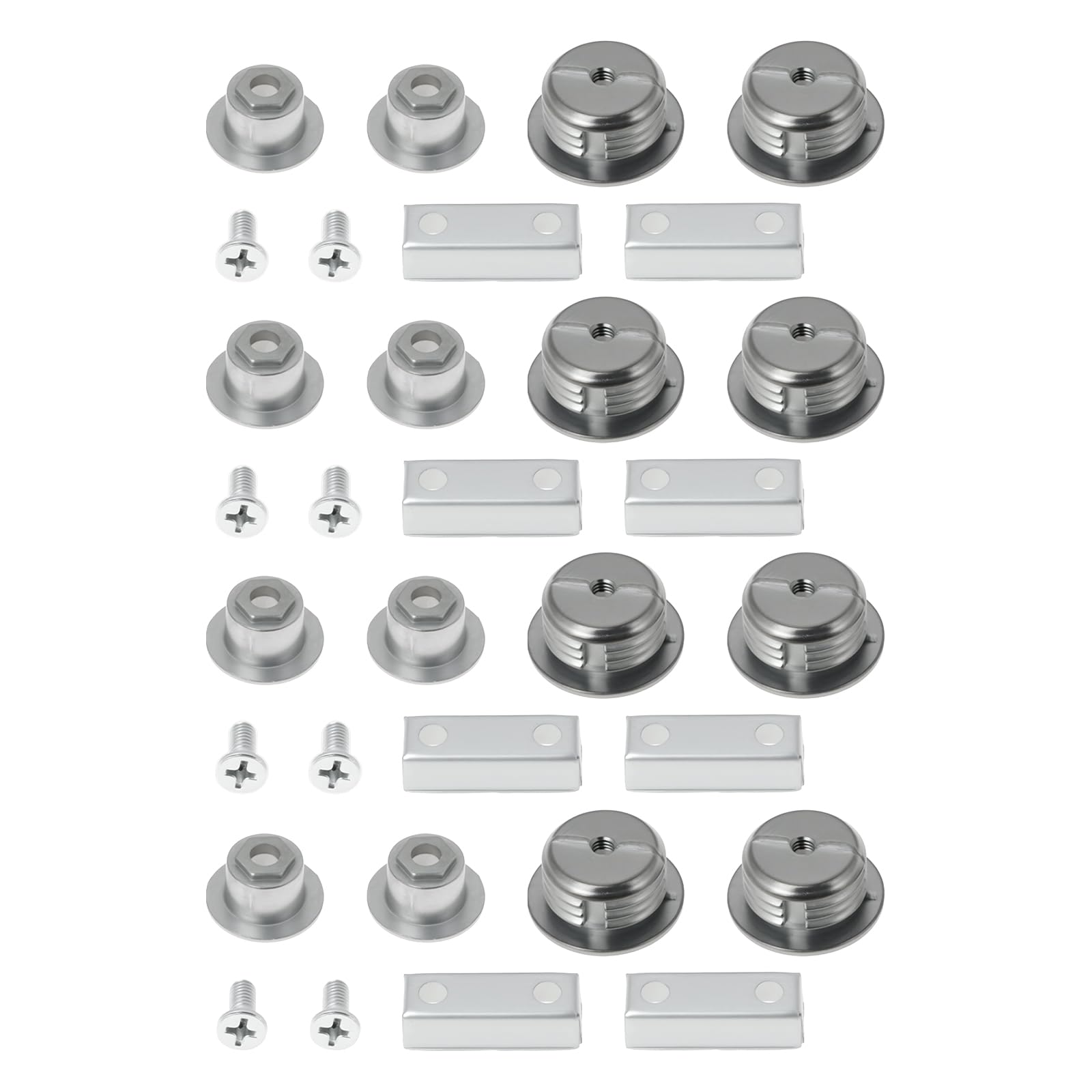 LT Easiyl 4 Set Shoe Cabinet Flips Frame Fixed Screws Fittings for Shoe Cabinets with Flip-Top Structure