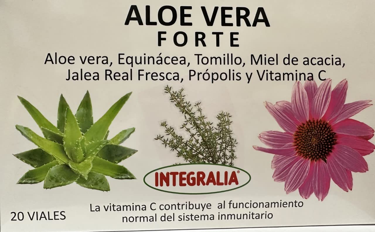 Integralia Aloe Vera Forte 20Viales 1 Unidad 300 g