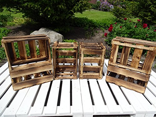 Preisvergleich Produktbild neue geflammte Weinkiste