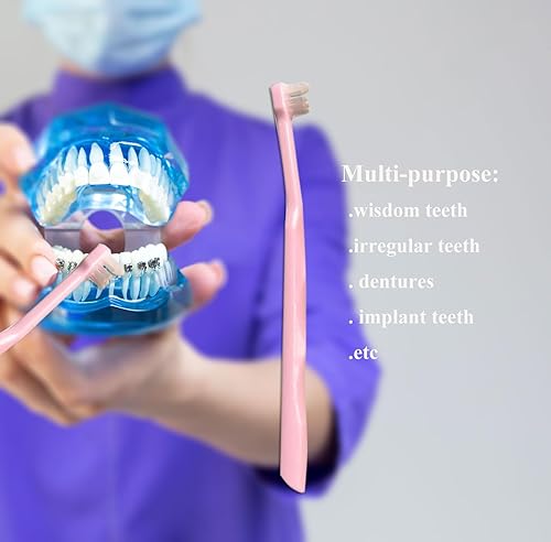 Miniatura 3 de FRUTA Cepillo de dientes de ortodoncia 4 unids cepillo de dientes de mechón dos en uno Interdental Interspace Brush Braces Wisdom Dientes Detalle