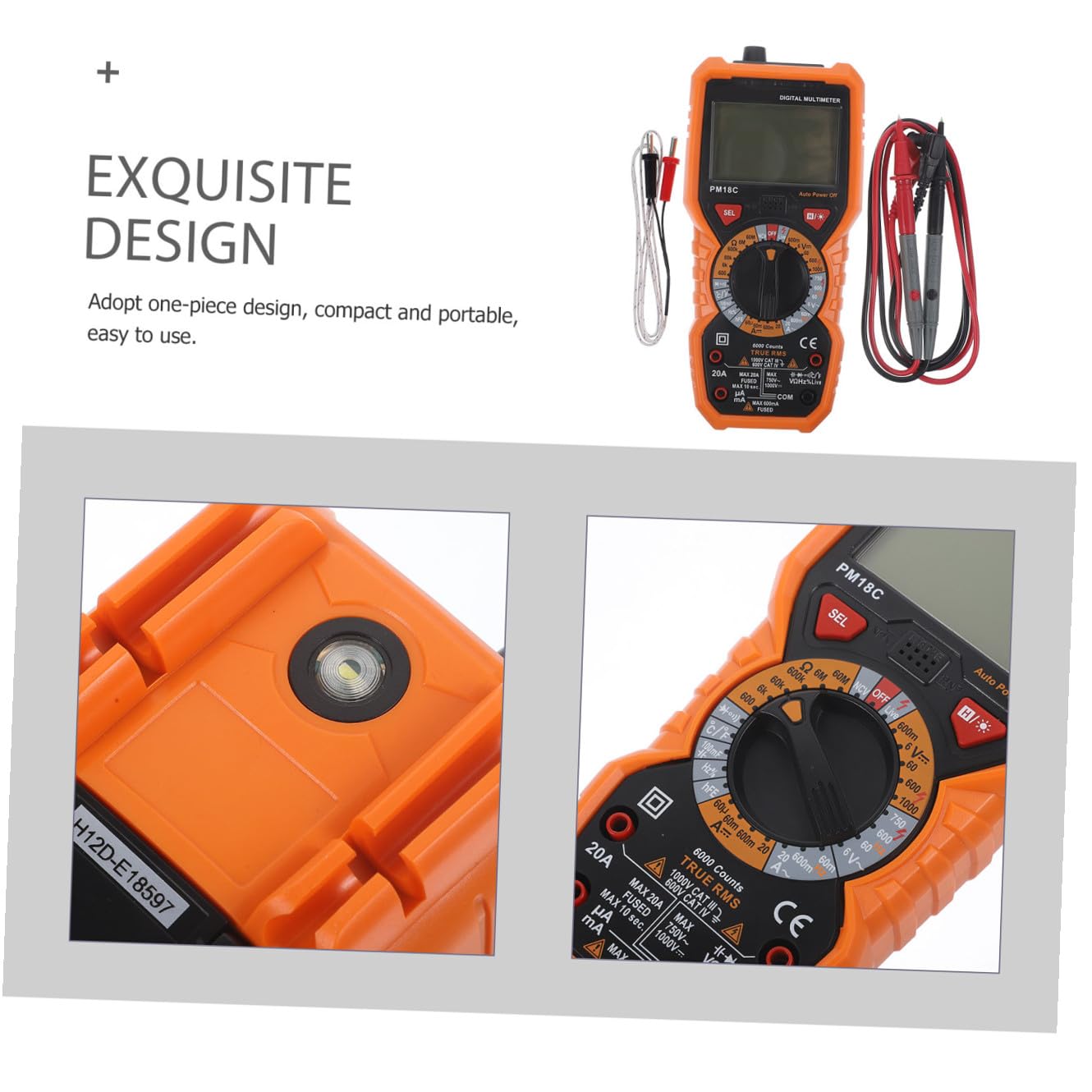 Intelligentes Digitales Multimeter mit Automatischer Bereichswahl