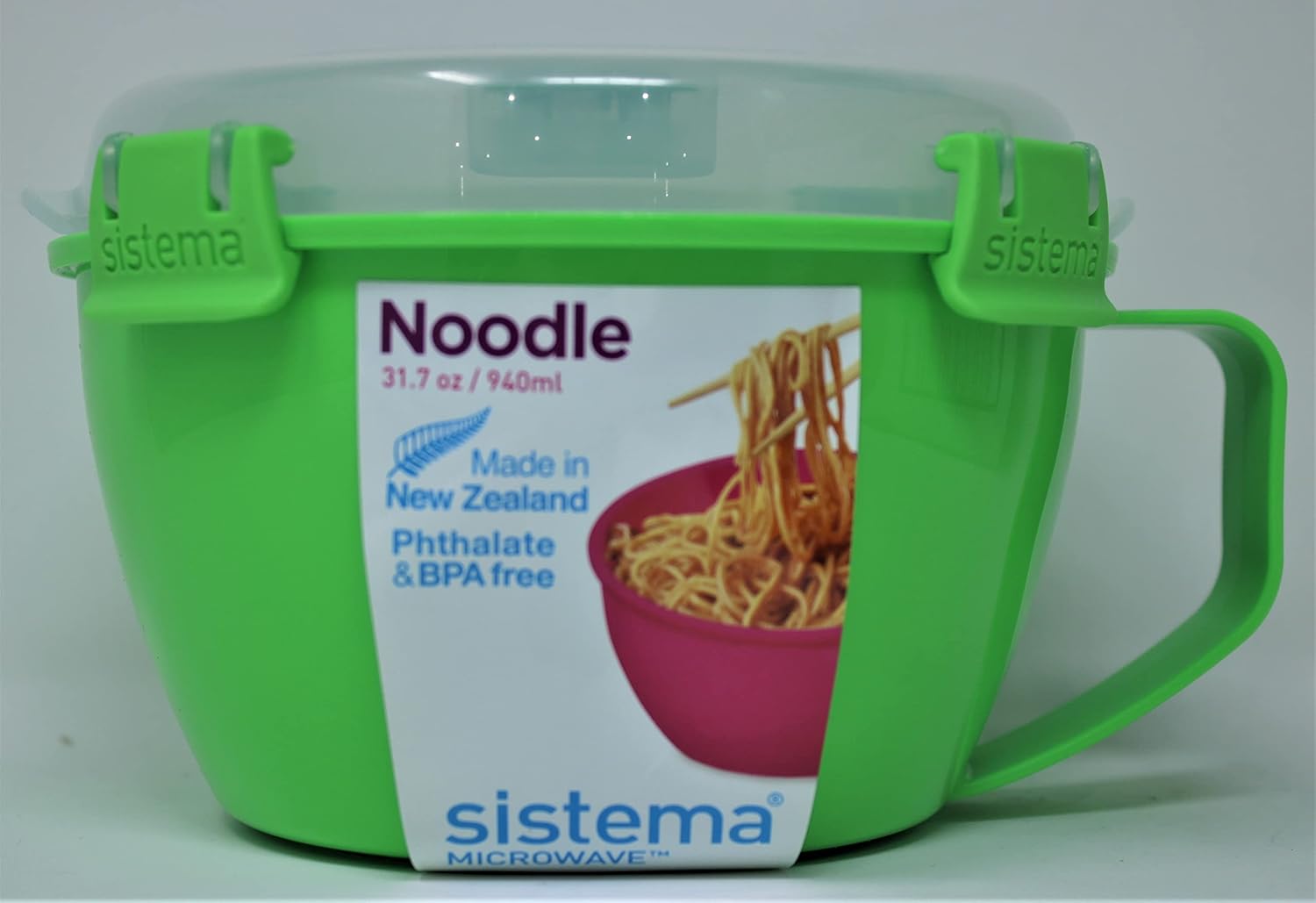 Sistema 21109 Microwave Cookware Noodle Bowl, 31.7 Ounce