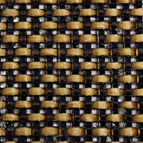 Mojotone Black and Tan Grill Cloth 33" Wide