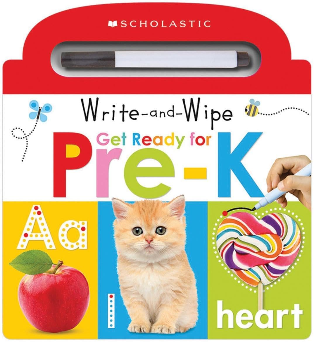 Write and Wipe Get Ready for Pre-K: Scholastic Early Learners (Write and Wipe)