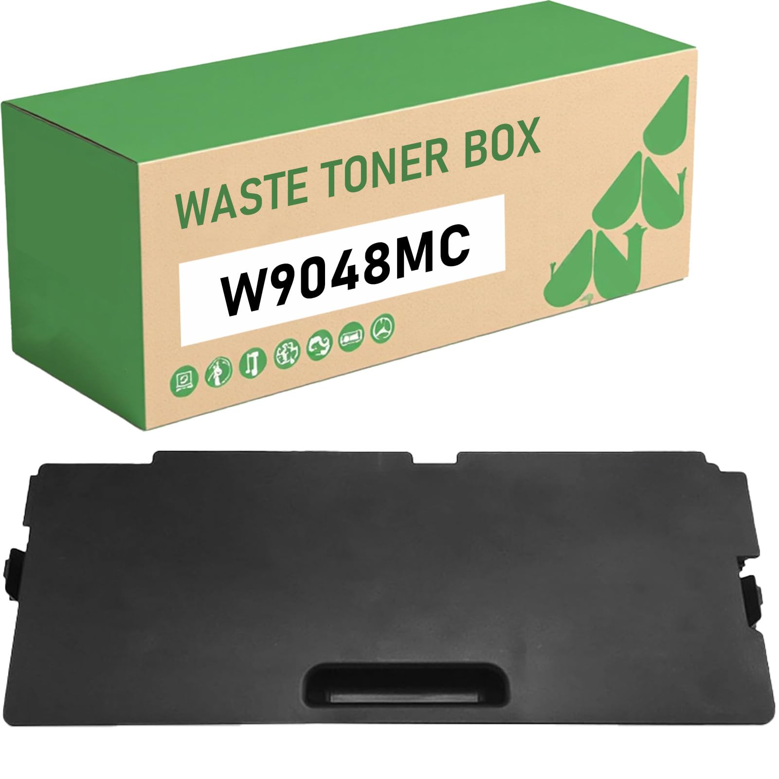 Compatible para HP W9048MC Caja De Toner De Residuos para Color E77830dn E77830z MFP E78228dn E78325z E78330z E77422dn E77428dn E78325dn E78330dn E77822DN E77822z E77825z 1-Pack