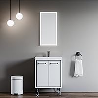 Vista 4 de Espejo de luz LED Dowell 16x32