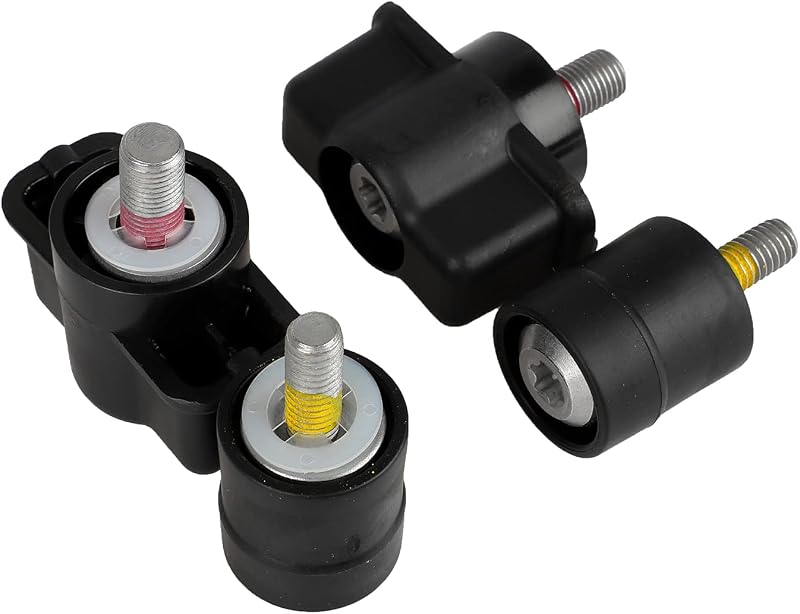Kit de maçanetas e buchas da caçamba Nakuuly para Dodge RAM 1500 Classic e RAM 2500/3500 – 4 peças
