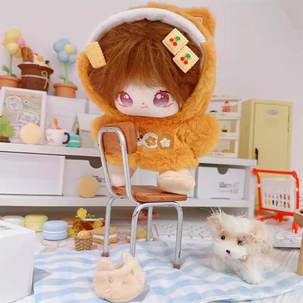 Squishmallows Anoushka il parrocchetto con felpa di lana con cappuccio, 20 cm