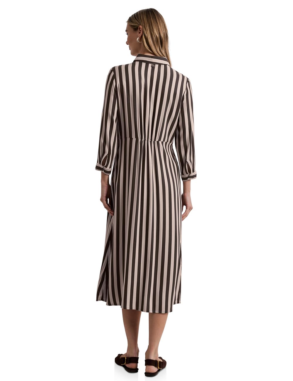 Street One Midi-Kleid mit Durchgehender Knopfleiste