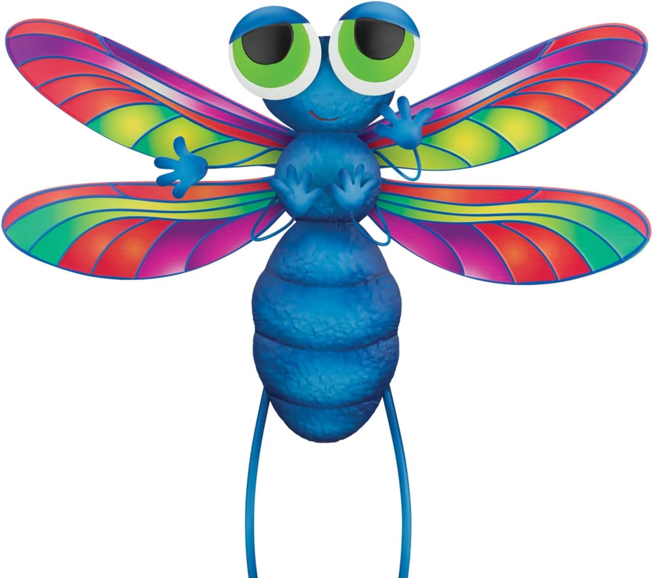 Regal Art & Gift Metal Dragonfly Outdoor Garden Stake - Decorative Handcrafted Décor for Garden, Lawn, Patio, Backyard