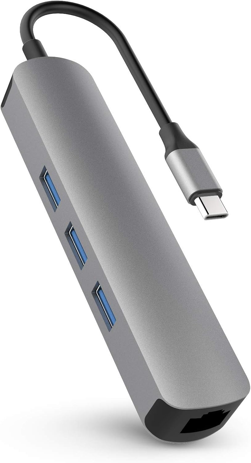 HyperDrive Tube 6-in-1 USB-C Hub - Grey
