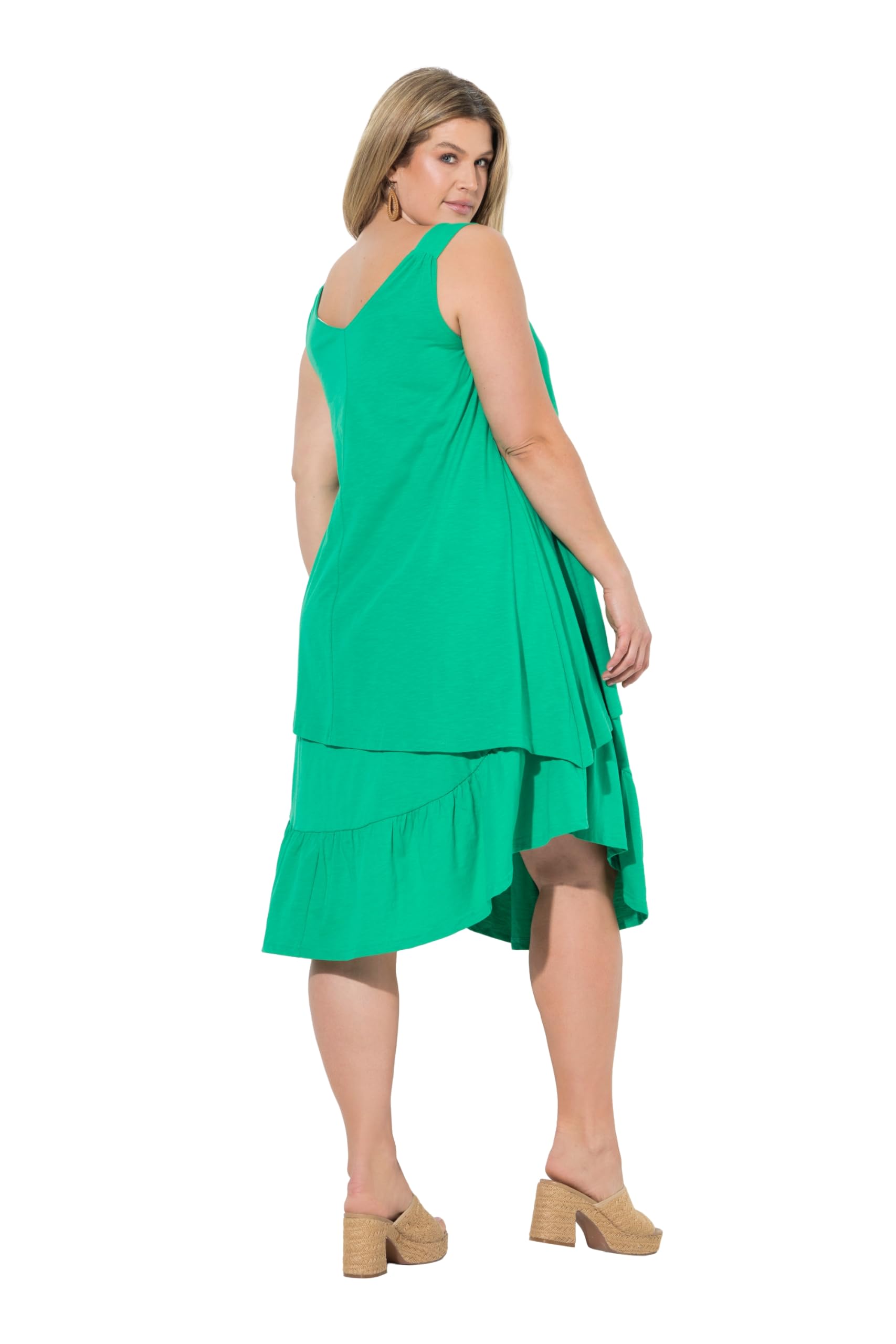 Ulla Popken Mujer Vestido Midi