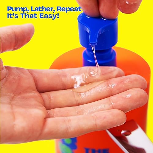 Miniatura 6 de Gel de baño con aroma a cítricos y acné espumoso para niños  Dúo de cuidado de la piel para adolescentes, adolescentes y niños  Lucha contra el