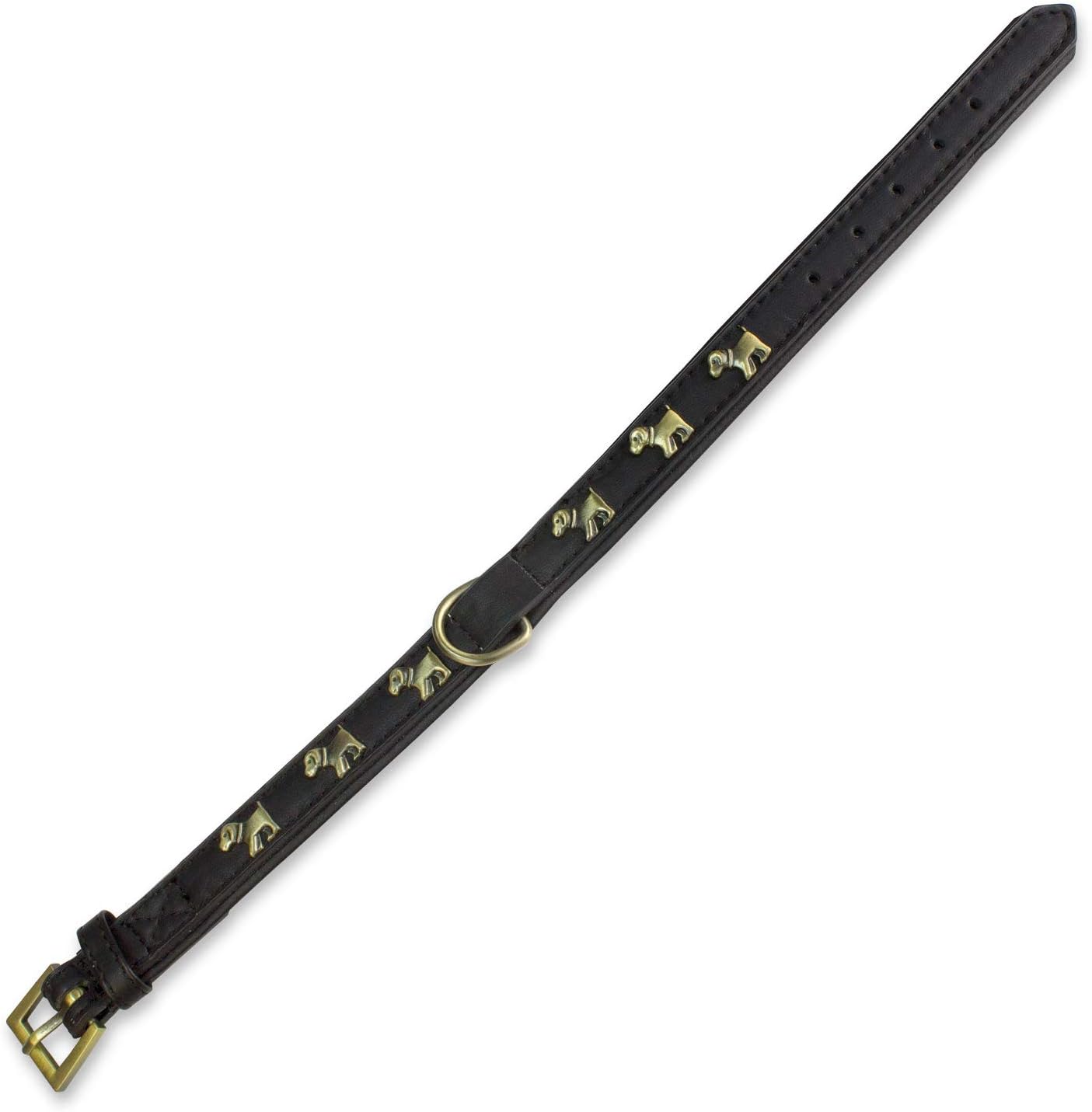 Arquivet 8435117802537 Necklace – Leather, Color Black, Dog 2 X 45 cm