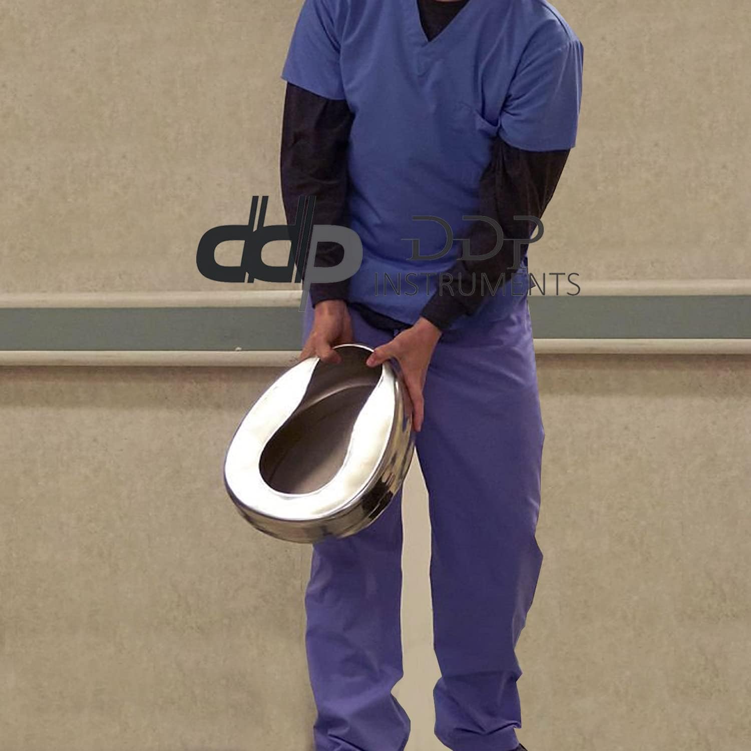 DDP Stainless Steel Bed Pans - Adult: 14" X 11 3/8"