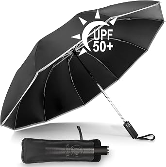 Inverted Umbrella - Windproof Travel Umbrella for Rain and Sun