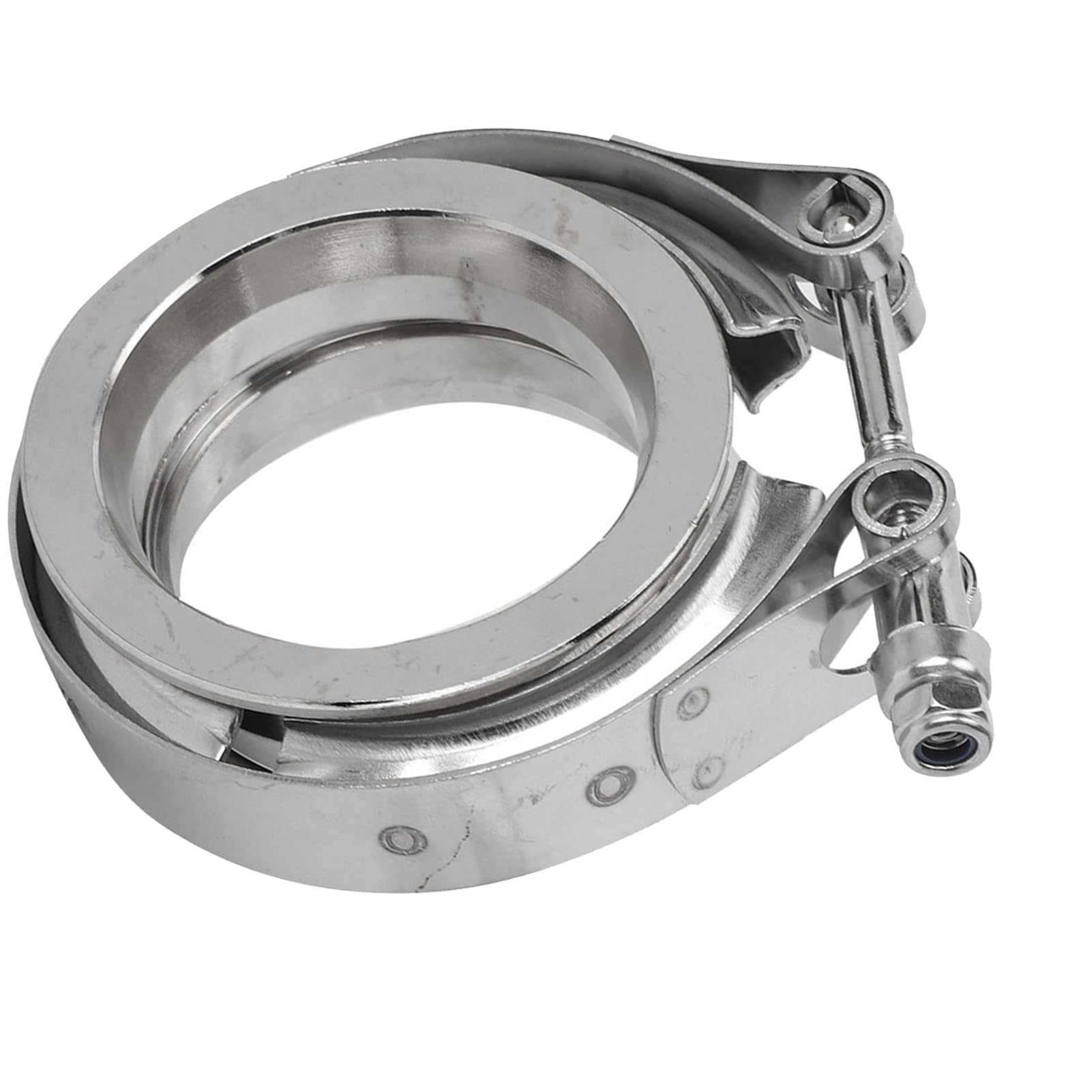 Kit di fascette a V in acciaio inossidabile per la modifica del tubo di scarico 'automobile (2,5 pollici-63 mm)