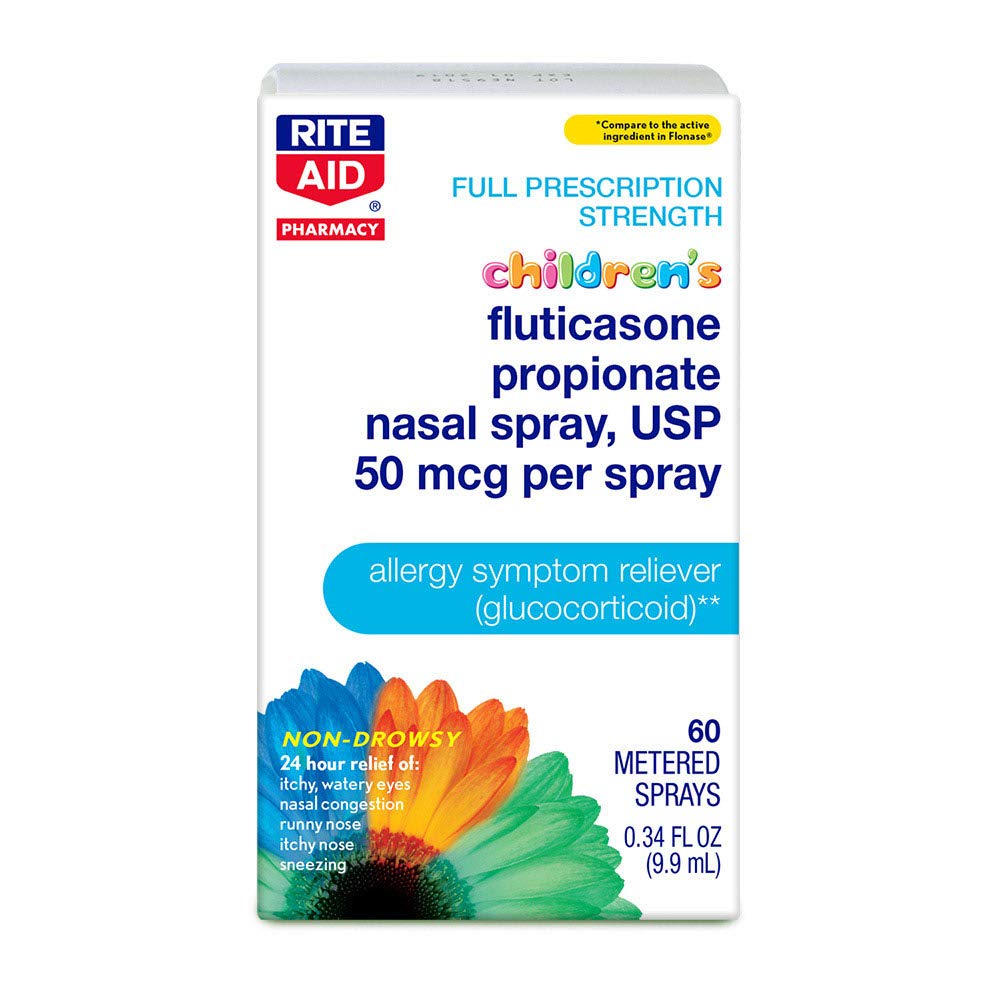 Buy Rite Aid Children's Fluticasone Propionate Nasal Spray, USP 50 mcg