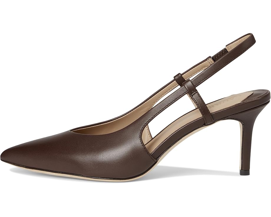 Lauren Ralph Lauren Khloe Leather Slingback Pumps - Left View