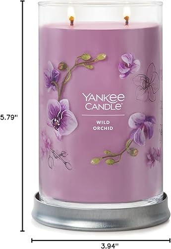 Miniatura 10 de Yankee Candle Wild Orchid Signature - Vela en vaso grande