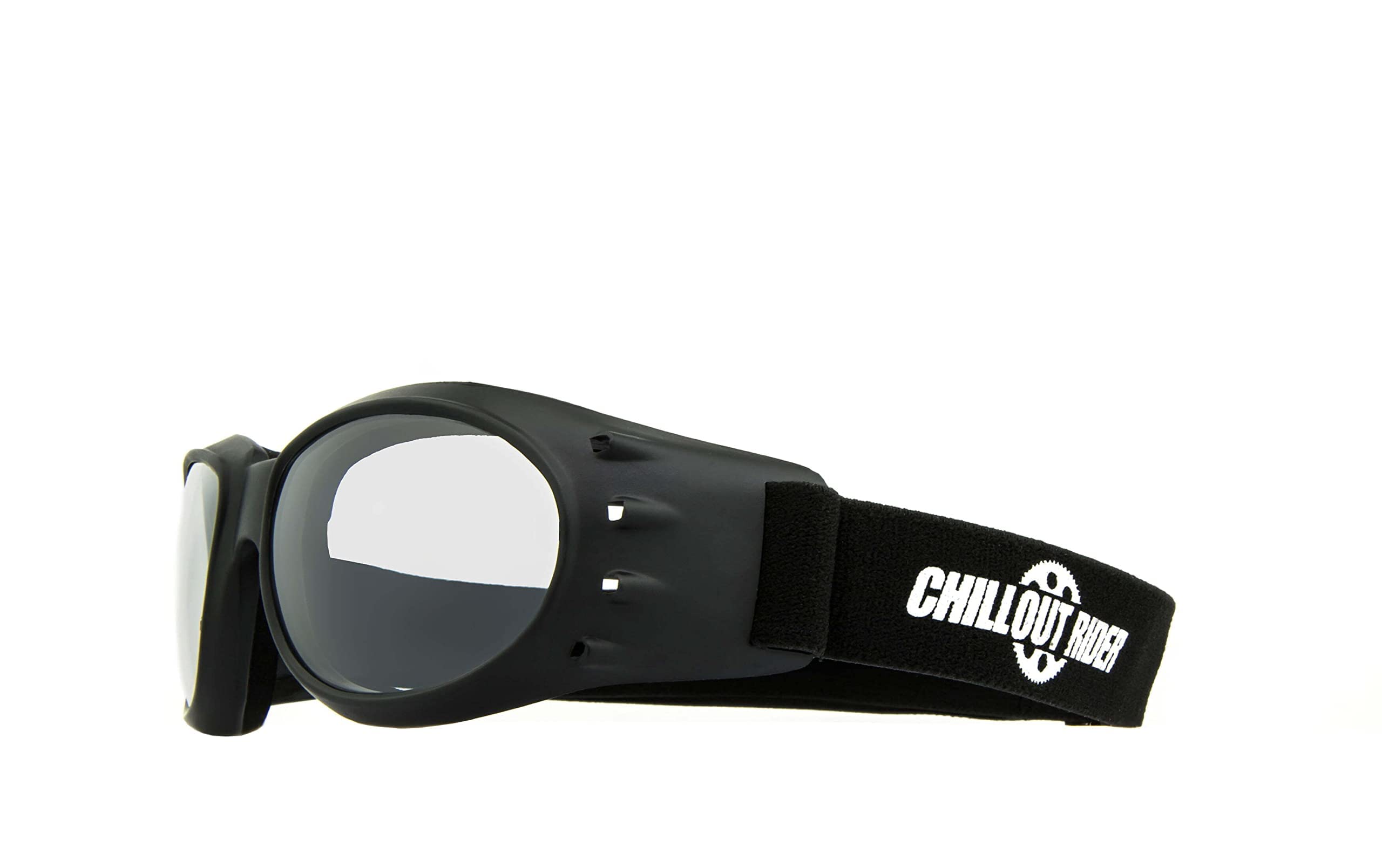 Motorradbrille, Motorrad-Sonnenbrille, winddicht, Herren & Damen | antibeschlag, beschlagfrei, windabweisend, bruchsicher | HLT® Sicherheitsglas | Modell: CR008