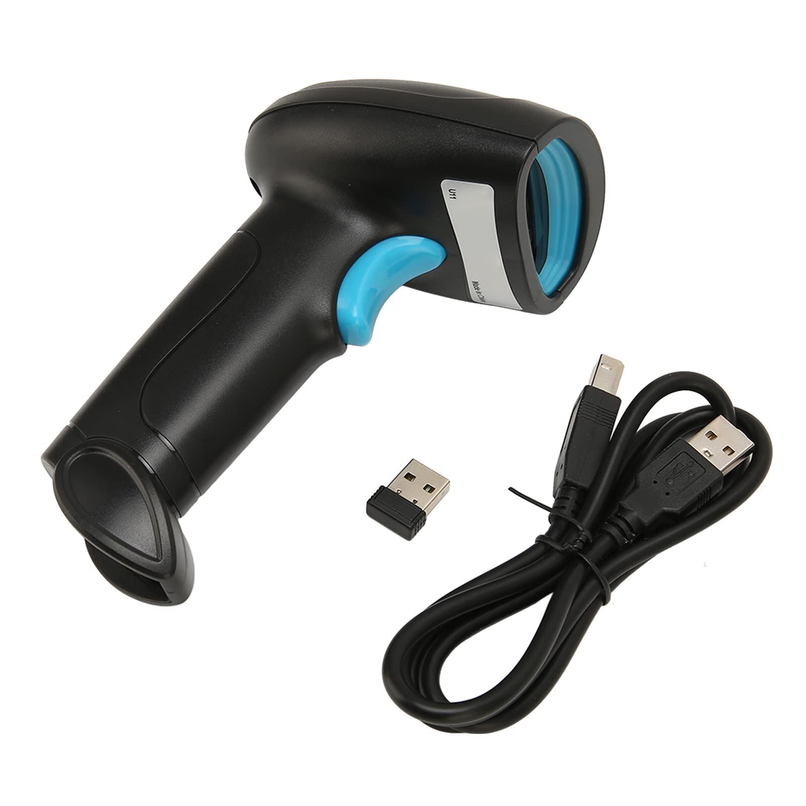Ausla 1D Wireless Barcode Scanner, 2.4G 2000mAh IP54