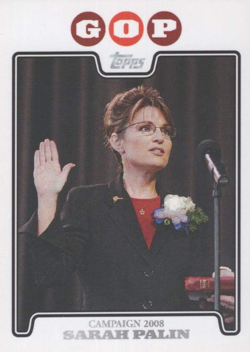 2008 Topps Campaign 2008#SP Sarah Palin MLB Baseball Card NM-MT
