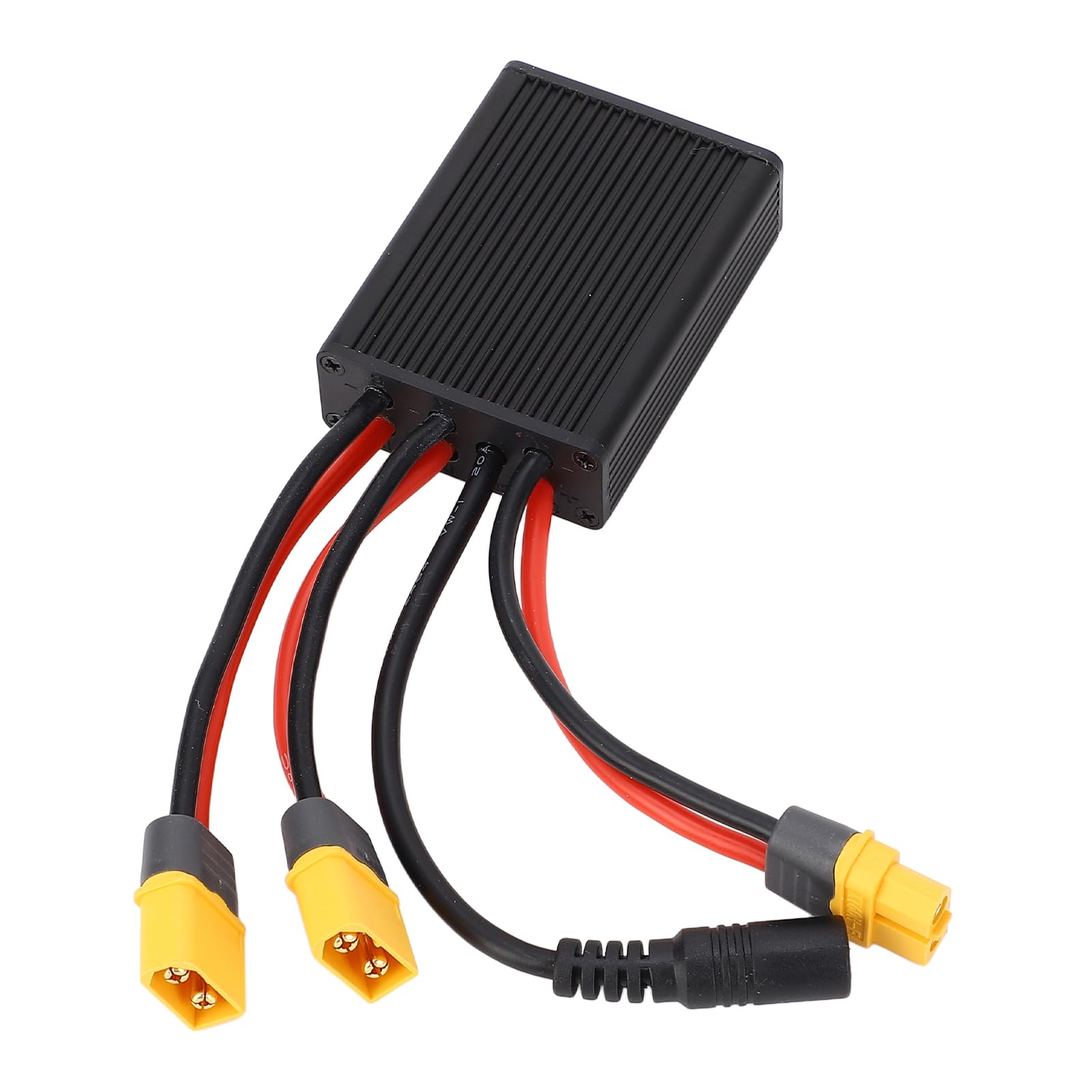 Adaptador de Módulo Paralelo de Batería Dual Interfaz XT60H Adaptador Convertidor de Descarga de Batería Doble 20V-72V 30A para Bicicleta Eléctrica