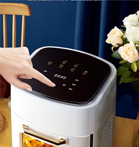 Miniatura 2 de Freidora de aire 15L. 2023. Freidora grande inteligente, multifuncional, visible, transparente, sin aceite, baja en grasa. Temporización y