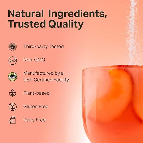 Miniatura 6 de Proper, The Corals Daily Glow Beauty Blend - Polvo de superalimento denso en nutrientes con péptidos de colágeno, polvo de ácido hialurónico,