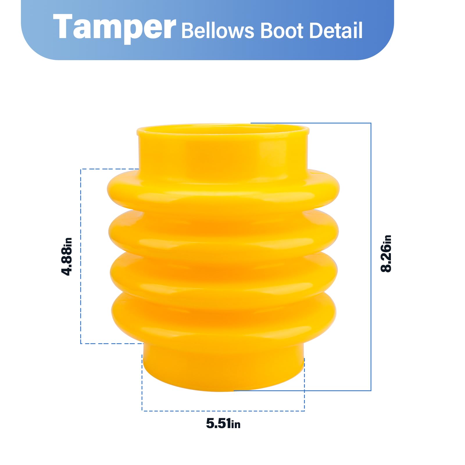 Soufflet De Protection Pour Dameuse BOMAG – Compatible BT65, BT70, BT80, Etc.